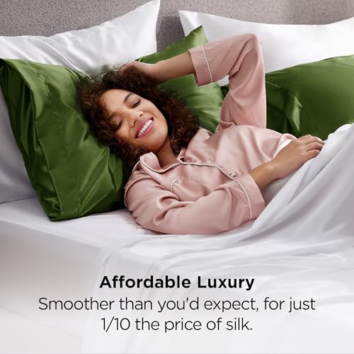 Satin Pillowcases King Set of 2 (2 Count)