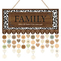 KAlRNE Vintage Family Birthday Board