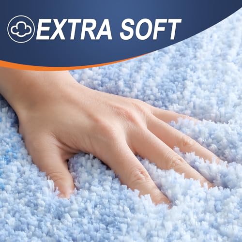 Micorfiber Bathroom Rug Set 2 Piece