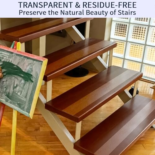 Clear Anti Slip Tape for Stairs & Bathtubs (50 Foot)