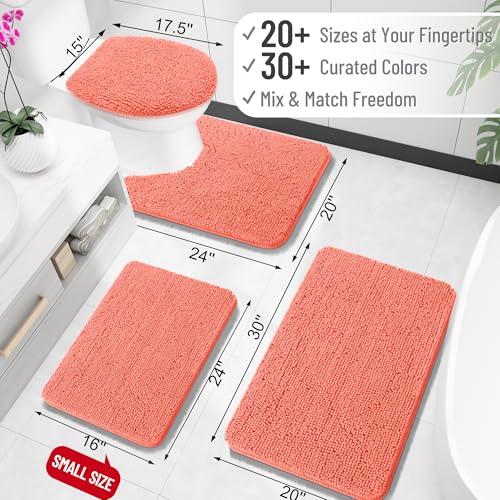 Large Bathroom Rugs 47x32