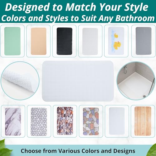 Non Slip Bath Mat for Tub and Shower Floors