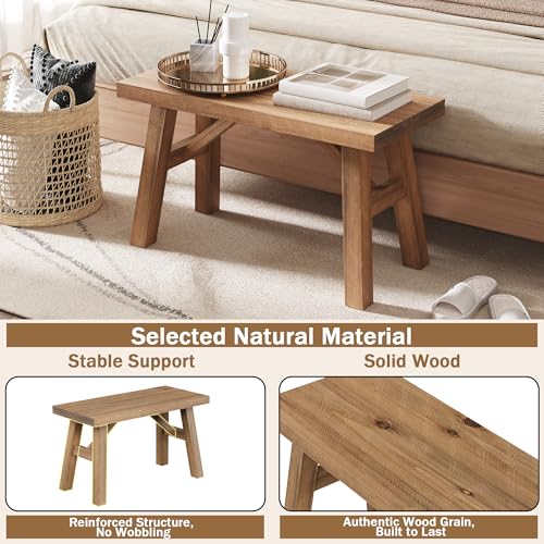 Sawmill Solid Wood Bench