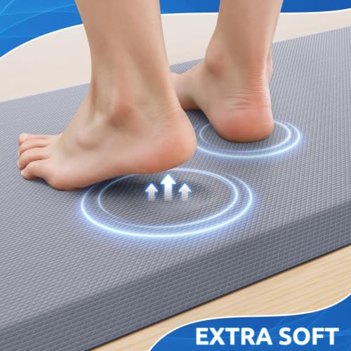 2PCS Kitchen Rugs Anti (2 Count)