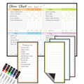 Magnetic Dry Erase Chore Chart for Fridge