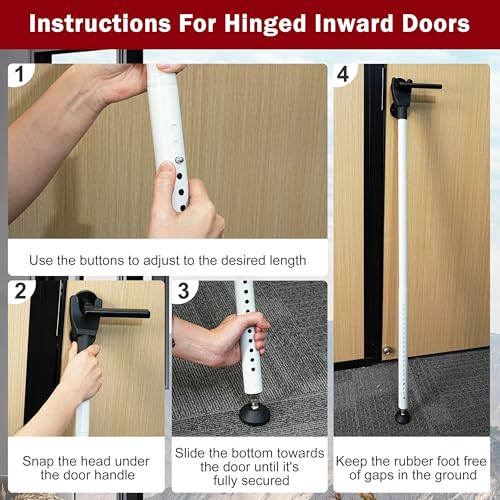 Sliding Door Security Bar (3 Count)