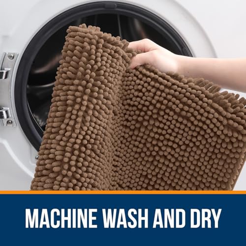 Chenille Bathroom Rugs Sets 3 Piece (5 Count)