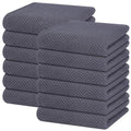 100% Cotton Waffle Weave Kitchen Dish Towels 12 (12 Count)