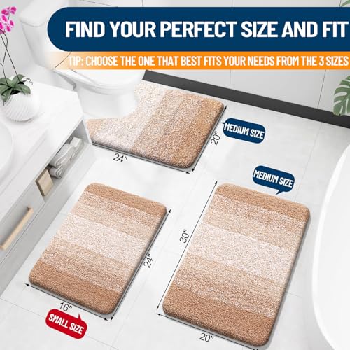 Bathroom Rugs Mat 30x20