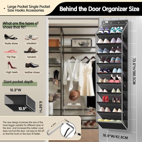 10 Tier Over The Door Organizer (10 Count)