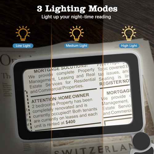 Magnifying Glass with Light