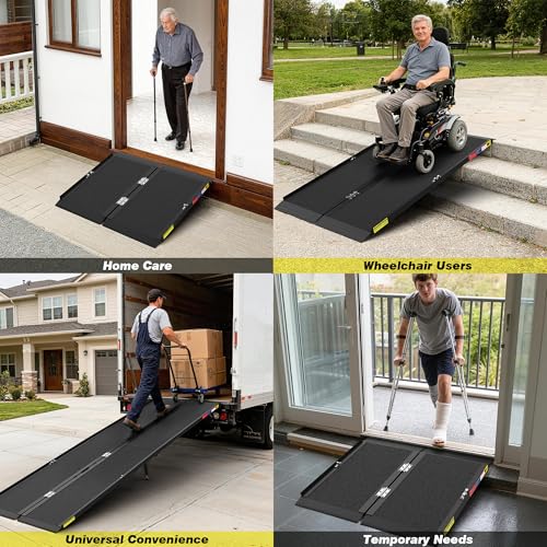 3FT Portable Wheelchair Ramp for Home Steps