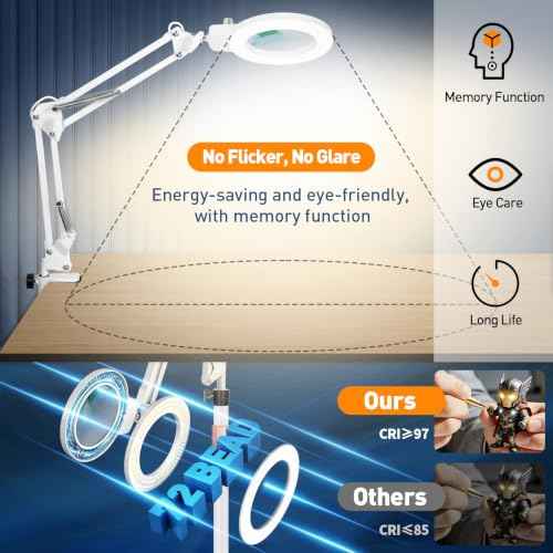 12X Magnifying Floor Lamp