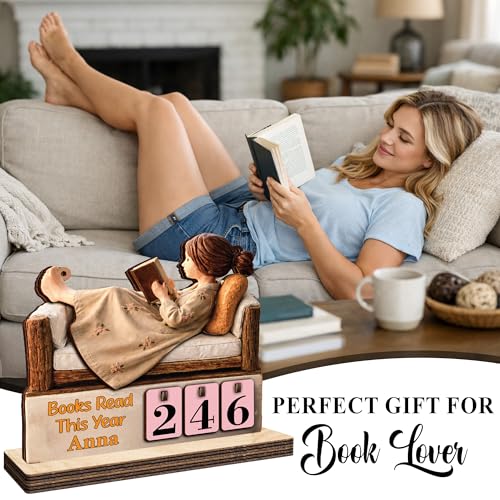 Personalized Books Read This Year Counter