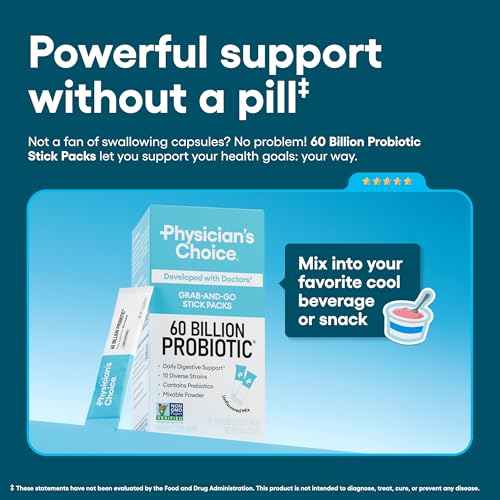 Physician’s Choice 60 Billion CFU Probiotic Stick Packs