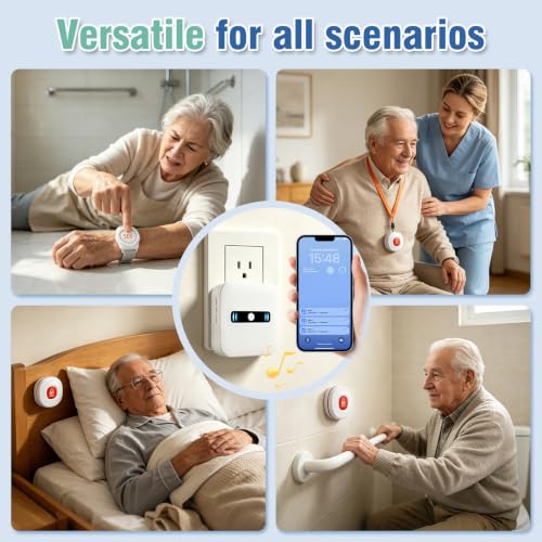 WiFi Caregiver Call Button Calls Phone