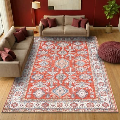 Vintage Washable Area Rug (108 Sq Ft)