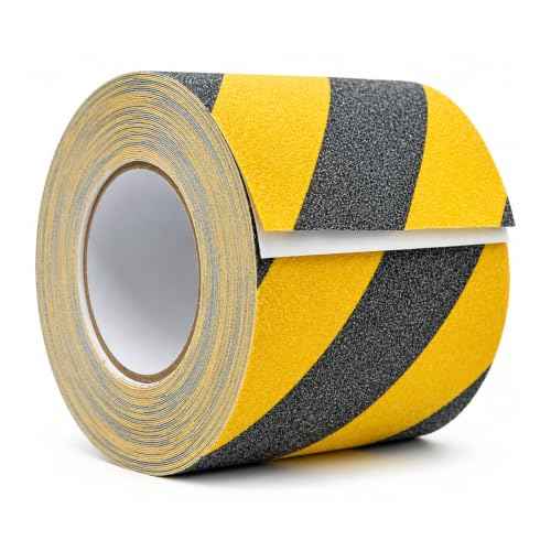 WOD Heavy Duty Anti Slip Tape Black and Yellow (60 Feet)