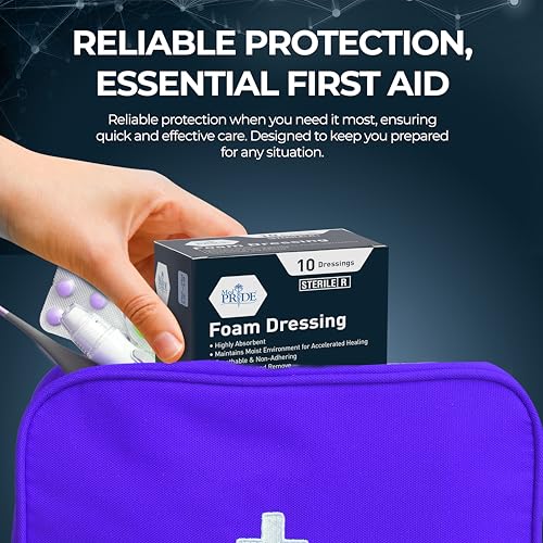 Sterile Foam Wound Dressings (10 Count)
