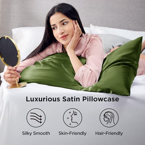 Satin Pillowcases King Set of 2 (2 Count)