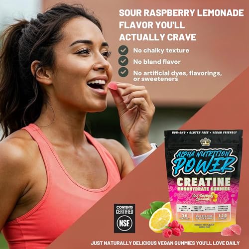 Creatine Monohydrate Gummies 5g (120 Count)