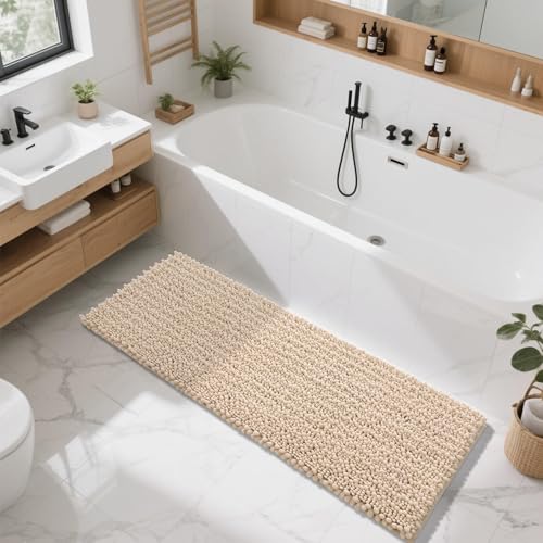 Bathroom Runner Rug 60x24 Inch