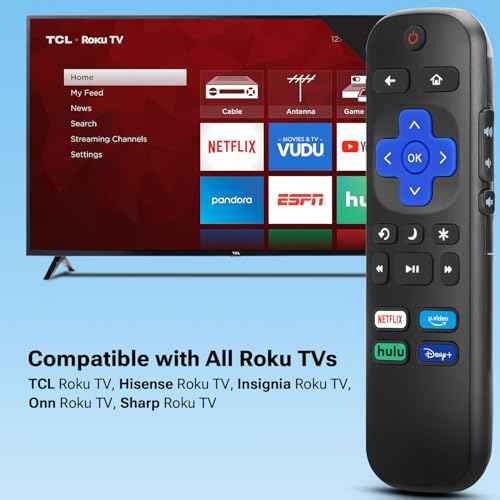 for Roku TV Remote Control Replacement