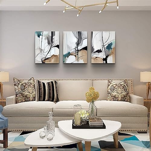 Canvas Wall Art For Living Room Wall Decor For Bedroom Modern Family Canvas Art Office Decor Abstract Wall Paintings Pictures Artwork Ready To Hang Room Home Decorations 12" X 16" 3 Piece (3 Count)