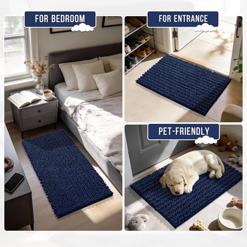Bathroom Runner Rug 70x24 Inch (11.6667 Sq Ft)