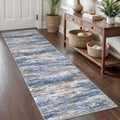 Modern Abstract Hallway Runner Rug (16 Sq Ft)