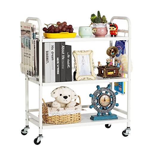 3 Tier Metal Rolling Utility Cart