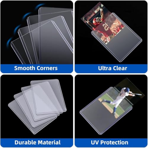 100 Card Sleeves Hard Plastic (100 Count)