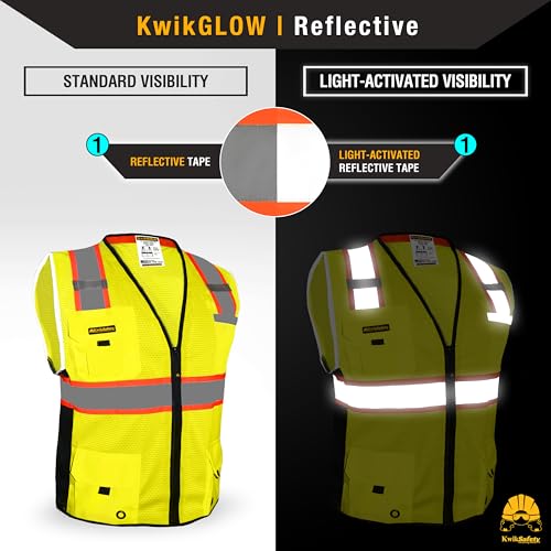 BIG KAHUNA Hi Vis Safety Vest Class 2