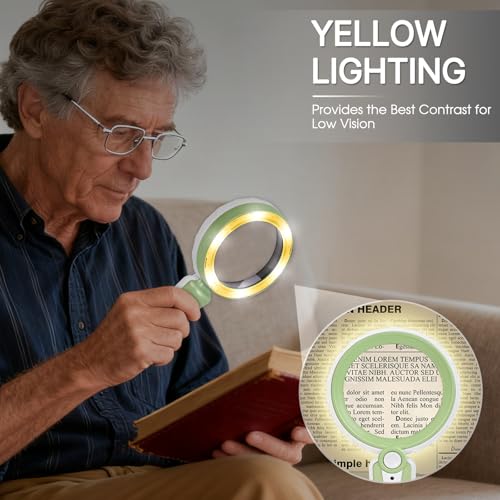 Magnifying Glass with Light