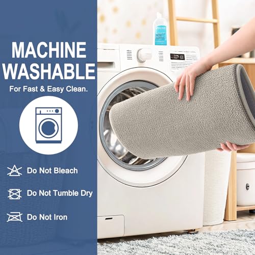 Memory Foam Bathroom Runner Rugs 47x17