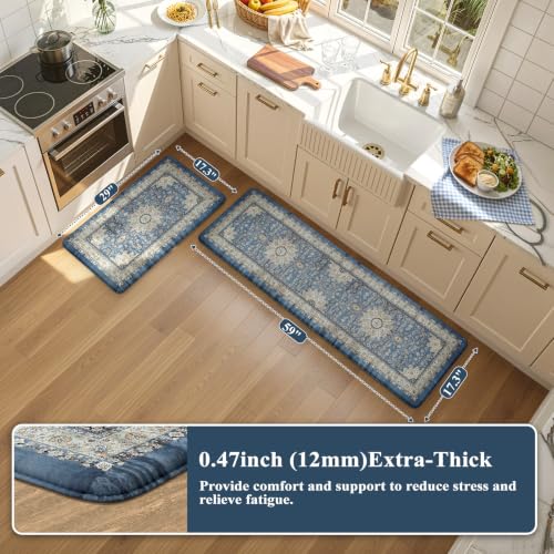 Kitchen Mats Cushioned Anti Fatigue (2 Count)