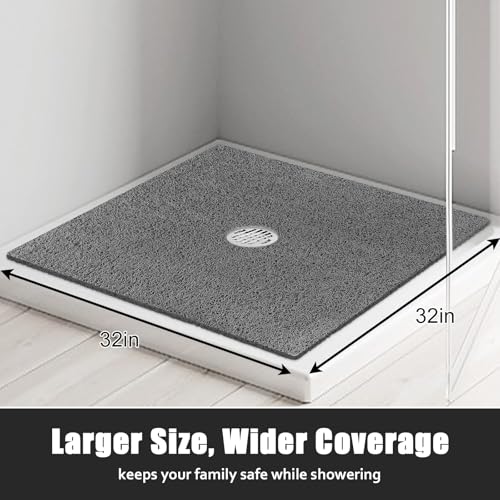Square Shower Mat Non Slip