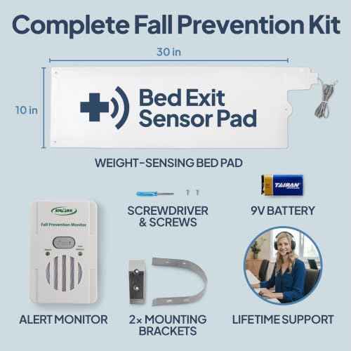 Smart Caregiver Bed Alarm for Elderly Adults