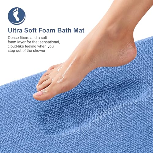Memory Foam Bathroom Toilet Rugs U