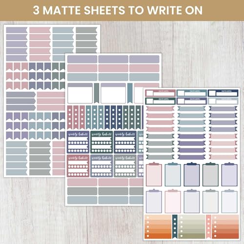 Color Coding Planner Stickers