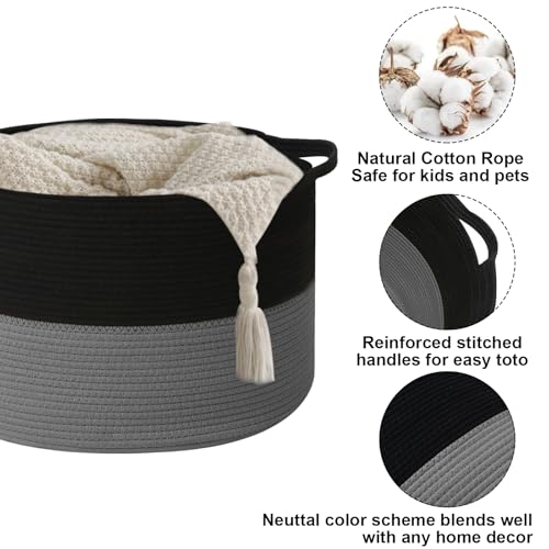 65L Large Blanket Basket