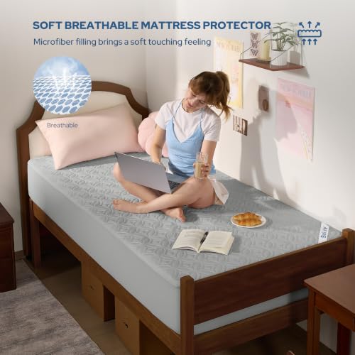 2 Pack Waterproof Mattress Protector Twin XL (2 Count)