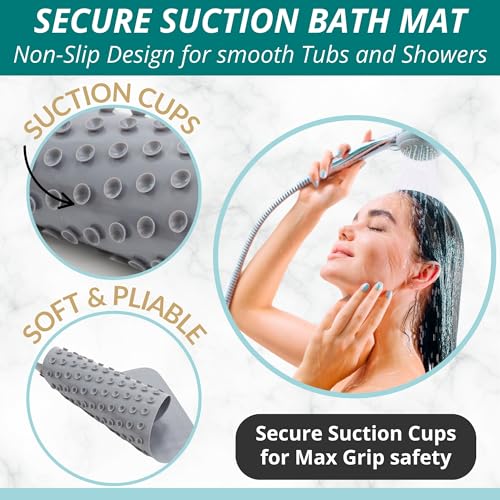 Non Slip Bath Mat for Tub and Shower Floors