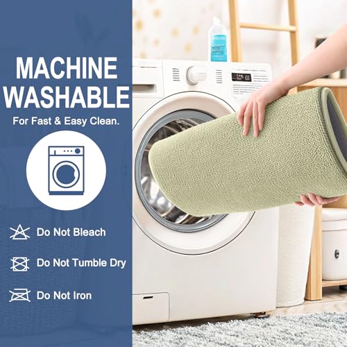 Memory Foam Bathroom Runner Rugs 44x24