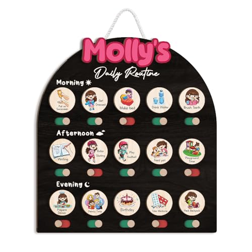Personalized Wooden Chore Chart for Kids