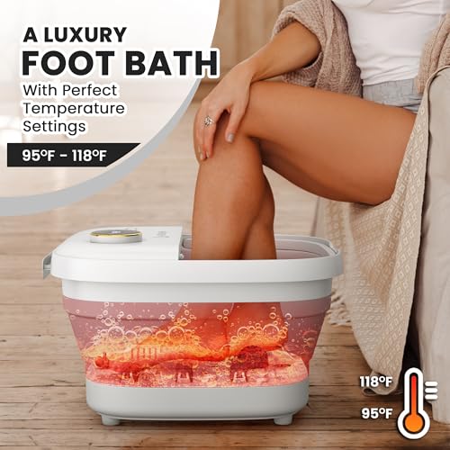 Foot Spa Massager & Heated Foot Bath