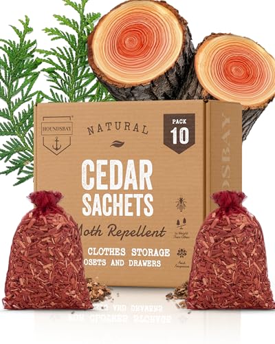 Cedar Sachets for Drawers and Closets (10 Count)