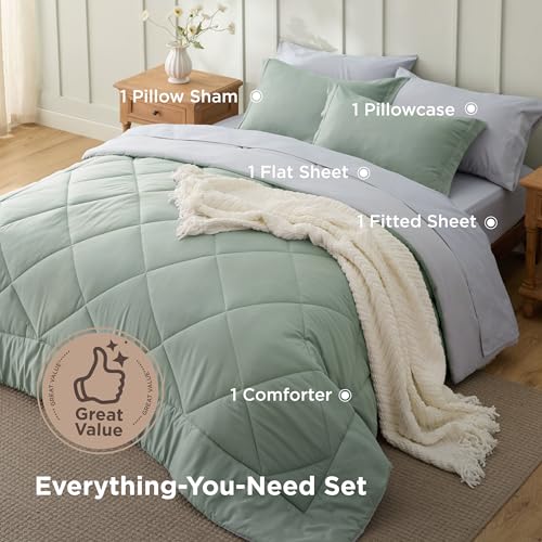 Sage Green Twin Comforter Sets