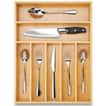 Silverware Organizer Bamboo Kitchen Drawer Organizer Utensil Organizer Silverware Holder Cutlery Organizer in drawer Flatware Organizer Tray