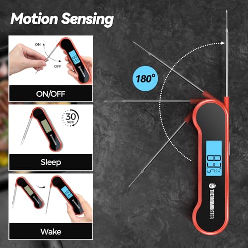 0.5 Sec Instant Read Meat Thermometer Digital for Cooking